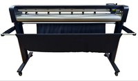 Cortador de pegatinas de gráfico de papel de vinilo de contorno automático CCD de pantalla táctil de 4,3 pulgadas con servomotor