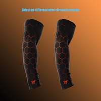 Manchons de bras de sport pour joueurs personnalisés Protection UV manchons de bras en soie de glace manchons de bras pour sports électroniques