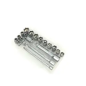 BGX Wholesale Cheap Hand Tool Sets Tools 20pcs Sockets Extension Bar And Adapters Set For Car Drive Socket Set