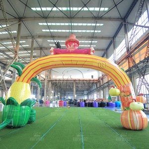 WINSUN sıcak satış yeni tasarım korkuluk temalı karşılama reklam faaliyetleri için şişme kemerler olay - Product Image 4