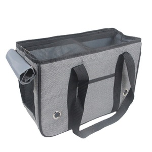 Sac de transport souple pour animaux de compagnie, sac de voyage respirant et portable pour petits chiens et chats, capacité 12 Jin - Product Image 5