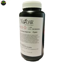 Encre UV Nazdar pour imprimante textile, métal, UV à plat et UV rouleau à rouleau avec tête d'impression Gen4 Gen5 Gh2220 Dx5 Dx7 Konica 1024 512