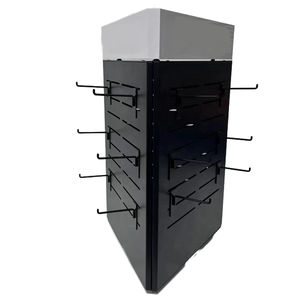 Werks-custom offline-einkaufsgeschäft Warenregale mit Karussell Werbewaren Lebensmittel-Vorführregale - Product Image 1