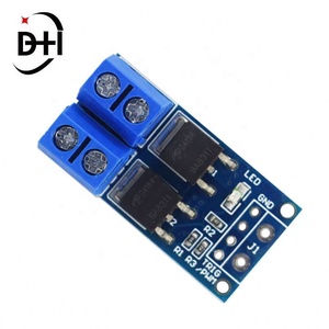 15A 400W MOS FET Trigger <b>Switch</b> Drive Module PWM Regulator Control Panel for arduino DC 5V 12V 36V - Product Image 5