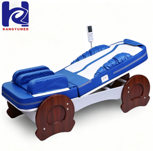 Lit de <span class=keywords><strong>massage</strong></span> à air comprimé électrique avec airbag pour les jambes, table de physiothérapie pour la relaxation corporelle - Product Image 1