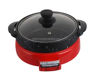 Multifunctional Steamer Non-Stick Hot Steam Multi-Functional With Cooking Fry Pan