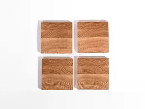 Premium Quality Natural Wooden Coaster Set Heat Resistant and Durable with Stylish Design Perfect for Home Kitchen Table Use - Product Image 3