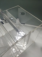 Großhandel Transparente PMMA Runde Acryl Candy Bins Boxen Behälter Einzelhandel Große Candy Dispenser für Candy Store