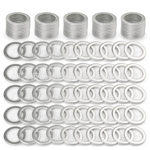 Flat <b>Washers</b> For Honda Acura Transmission Drain Plug 9410920000 Aluminum Plain Surface - Product Image 4