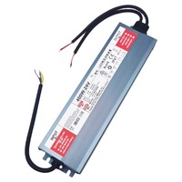 Casing Aluminium Tahan Air IP67 untuk Transformer Lampu LED Penggunaan Luar Ruangan 400W 170-265V AC ke DC 12V/24V 100% Daya Penuh