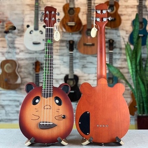 <span class=keywords><strong>Ukelele</strong></span> acústico profesional Geake de alta calidad de 26 pulgadas, cuerda de Aquila, parte trasera/lateral de caoba sólida - Product Image 2