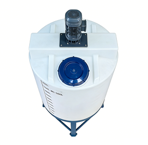 Réservoir de mélange en plastique PE de haute qualité pour produits chimiques, avec agitateur, à vendre - Product Image 6