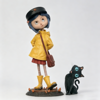 Coraline die Geistermutter Anime-Spiel-Peripheriemodelle, Trendige Spielzeuge, Anime-Figuren, Tischdekorationen und Geburtstagsgeschenke