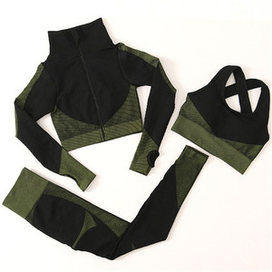 Conjunto de Yoga sin Costuras, Ropa Deportiva para Gimnasio, Traje de Yoga para Mujer, Leggings Deportivos, Top Deportivo, Ropa de Entrenamiento - Product Image 6