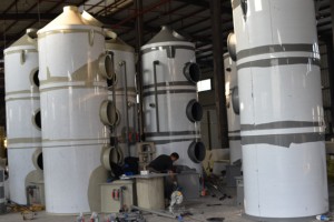 Nhà Máy hóa chất/phòng thí nghiệm thanh lọc không khí hydrogen sulfide/Ammonia/axit sulfuric axit fume thanh lọc tháp - Product Image 6