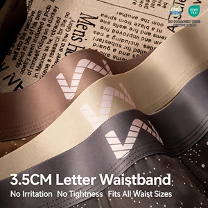 8069W Spedizione Rapida, Vendita all'Ingrosso, Boxer da Uomo in Cotone di Lusso, Comodi, Traspiranti, Multiuso, Delicati sulla Pelle - Product Image 3