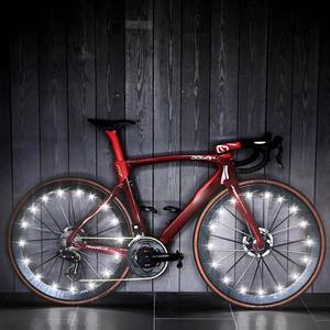 Rayons de lanterne de cyclisme multicolores, lampe de pneu, <span class=keywords><strong>vtt</strong></span>, accessoires de vélo, vélo, moto, lumière Led, pneu, rayon de roue - Product Image 1