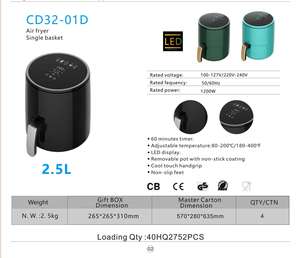 Gran oferta, repuestos nuevos <span class=keywords><strong>de</strong></span> primera calidad sostenibles, <span class=keywords><strong>freidora</strong></span> <span class=keywords><strong>de</strong></span> <span class=keywords><strong>aire</strong></span> multifuncional sin horno <span class=keywords><strong>de</strong></span> <span class=keywords><strong>freidora</strong></span> <span class=keywords><strong>de</strong></span> <span class=keywords><strong>aire</strong></span> <span class=keywords><strong>de</strong></span> aceite para individual - Product Image 6