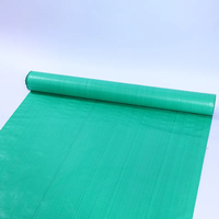 Fabrikgrünes PP-Gewebe für Baustellenzäune 1x100m Bauzaun mit Logo Tela PP Verde Cerramiento