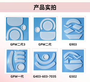 Custom Anti Slip Mouse Grip Tape <b>Pads</b> PTFE <b>Gaming</b> Mouse Skates for Logitech G502/G PRO/G PRO X Acrylic Masking Features - Product Image 5