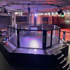 Nhà máy tùy chỉnh MMA lồng Chất lượng cao Ống Vuông MMA Lồng bát giác mạnh mẽ và bền <span class=keywords><strong>UFC</strong></span> MMA lồng cho đào tạo tích hợp - Product Image 2