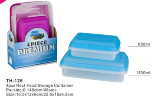 Récipient de stockage de nourriture rectangulaire à prix compétitif - Product Image 5