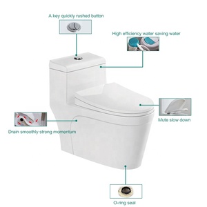Modelo clásico diseño árabe wc gran dimensión Precio de lavado de agua armario de baño alto <span class=keywords><strong>cisterna</strong></span> - Product Image 3