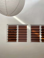 Clôture de jardin moderne en alliage d'aluminium BOCHARM, sans entretien, avec persiennes de sécurité et d'intimité pour cour et patio