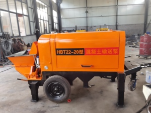 Pompa Beton diesel Pengaduk Beton Jarak Jauh dengan Pompa Mesin Pompa Semen - Product Image 6