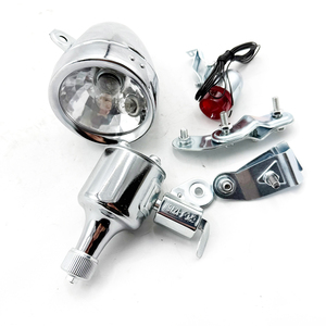 新型电动自行车摩擦发电机发电机头尾灯发光二极管灯MTB 12V 6W - Product Image 4