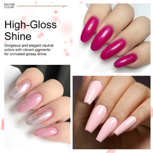Limegirl UV <span class=keywords><strong>Gel</strong></span> Set Hema Free 8ml 500 Couleurs Haute Pigment Vegan Salon DIY Nail Art Private Label OEM Séchage Rapide Longue Durée Brillant - Product Image 4
