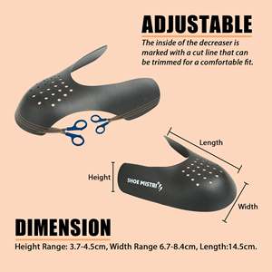 Protège-plis pour baskets Shoe Mistri, protection de la pointe des chaussures, anti-plis, insert pour chaussures de sport décontractées et de course - Product Image 6