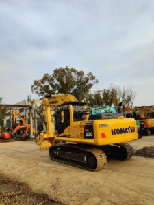 Excavadora Hidráulica de Orugas Usada Komatsu PC200 de 20 Toneladas, Gran Potencia, Buen Estado, Precio Económico, Gran Venta - Product Image 6