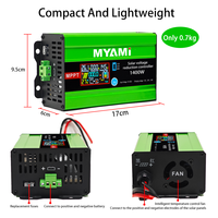 Régulateur de charge solaire MYAMi MPPT pour batteries au lithium 12V 24V 48V, 25A 30A 60A 100A, 150V