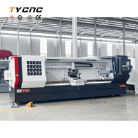Torno CNC de Alto Rendimiento CK6180, Máquina de Torno CNC con Orificio para Husillo de 105/130 mm, Torno de Metal CNC