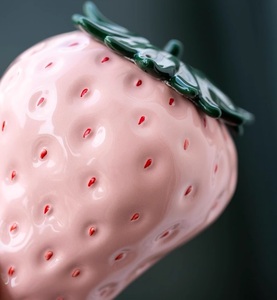 Pots à biscuits en céramique <span class=keywords><strong>de</strong></span> <span class=keywords><strong>fraise</strong></span> bocaux <span class=keywords><strong>de</strong></span> ferme avec couvercles conteneur étain <span class=keywords><strong>de</strong></span> stockage des aliments pour thé sucre - Product Image 6