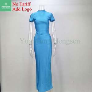 2025 Ins Offre Spéciale Sexy longue jupe Camisole col en v profond coupe ajustée femmes tenue décontractée <span class=keywords><strong>pas</strong></span> <span class=keywords><strong>cher</strong></span> vêtements <span class=keywords><strong>grossiste</strong></span> - Product Image 4