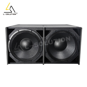 H218 kép 18-inch cao-powered bass loa neodymium nam châm 4ohm Trở kháng thụ động loa siêu trầm cho dòng mảng Loa - Product Image 4