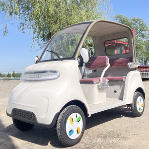 New Energy 4 Asientos Mini <span class=keywords><strong>Coche</strong></span> <span class=keywords><strong>Barato</strong></span> Off-Road 48V Carros <span class=keywords><strong>de</strong></span> golf eléctricos para la venta Voltaje <span class=keywords><strong>de</strong></span> la batería <span class=keywords><strong>de</strong></span> litio - Product Image 1