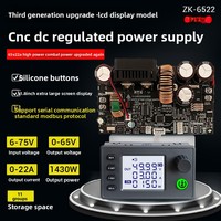 Stabilisateur de tension réglable à entrée CC CNC ZK6522, module d'alimentation à tension constante/courant constant 22A/1400W