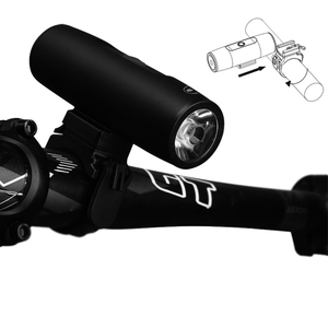 Luce anteriore a <span class=keywords><strong>LED</strong></span> per scooter, ricaricabile tramite USB, alimentata a batteria, in plastica ABS, nera, faro per <span class=keywords><strong>bicicletta</strong></span> da esterno per M365/ES2 - Product Image 3