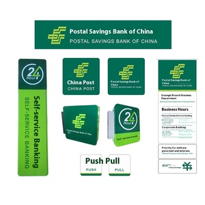 Caisson lumineux horizontal et vertical personnalisé 24 heures sur 24 en libre-service avec source de lumière LED Enseigne de banque <span class=keywords><strong>d</strong></span>'épargne postale de Chine neuve - Product Image 5