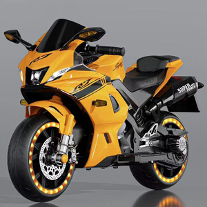 มอเตอร์ไซค์ไฟฟ้าสำหรับเด็กอายุ 3-8 ปี รถของเล่นสองล้อพร้อมไฟและเสียง สำหรับเด็กชายและเด็กหญิง - Product Image 1