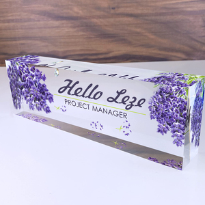 Tấm Trong Suốt Trưng Bày Theo Yêu Cầu Của Cửa Hàng Tấm <span class=keywords><strong>Acrylic</strong></span> In Logo Cá Tính - Product Image 4