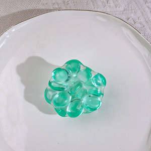 Nuovi Giocattoli Antistress a Forma di Sfera di Cristallo Croccante, Colorati e Sonori, Giocattolo Sensoriale a Forma di Pietra, Giocattolo Squeezable Sottovuoto, Novità Divertente per l'Autismo - Product Image 5