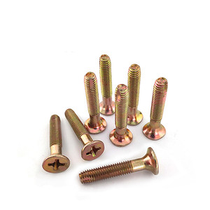 Tornillo Autorroscante de Cabeza Trompeta para Contenedor, de Acero al Carbono Zincado, M8*50mm M8*45mm, JIS ISO - Product Image 4