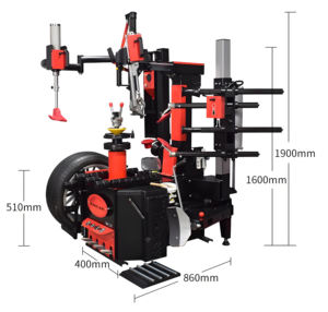 28 بوصة فاخرة لا تعمل باللمس مع رافع الإطارات بالكامل منتقي الإطارات بدون تلقائي بدون قرص ذراع تأرجح معتمد من CE - Product Image 4