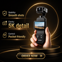 Caméra de poche 5K Ultra HD