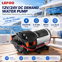 Pompe à eau à diaphragme LEFOO OEM disponible 12V 3GPM, pompe à eau à la demande pour système de refroidissement liquide de serveur de centre de données