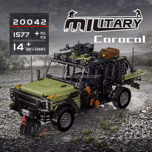 Model King 20042 2.4G y APP RC <span class=keywords><strong>Caracal</strong></span> Vehículo de Asalto, Bloques de Construcción, Coche Blindado, Juguetes de Ensamblaje DIY - Product Image 2